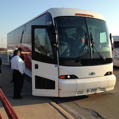Chapel Choir Tour Bus